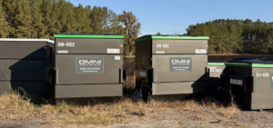 renting a commercial front load dumpster in bluffton